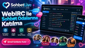 WebIRC ile Sohbet Odalarına Katılma